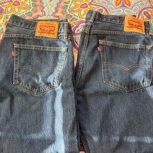 Two pairs of Levi´s men´s 505 jeans Size 36X30